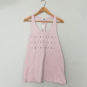 NWT Pastel pink soulcycle workout racerback tank top.